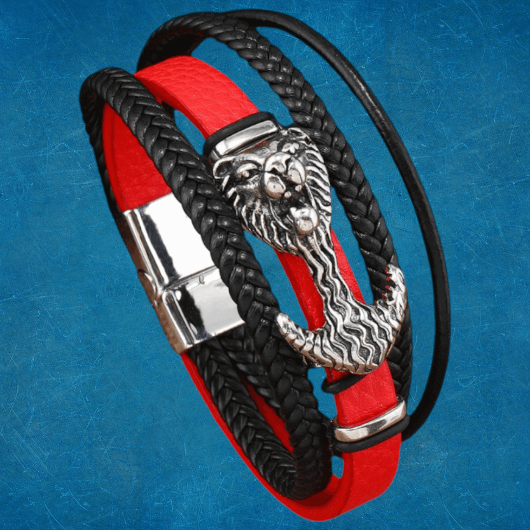 Pulsera De Cuero León