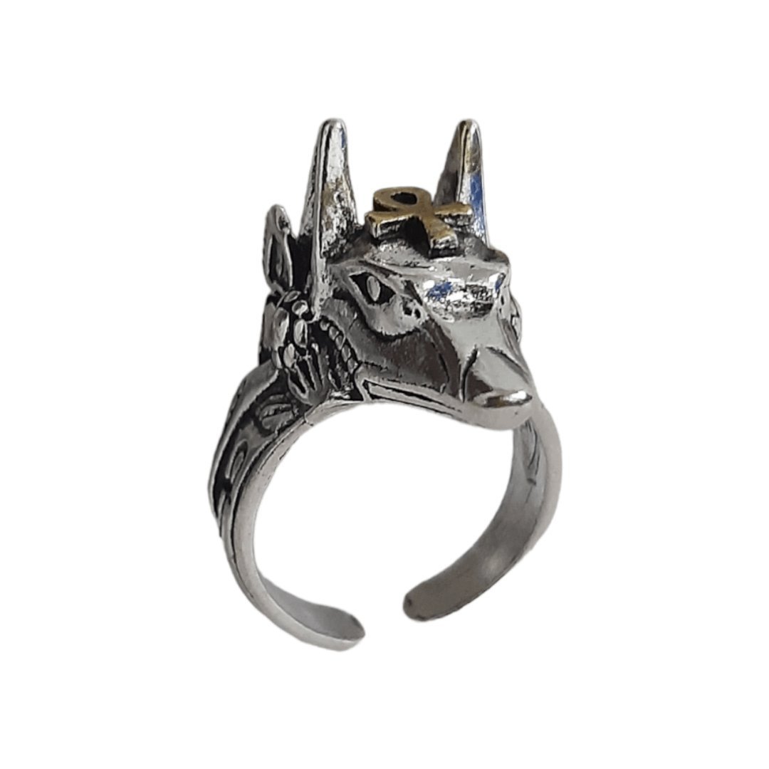 Anillo Anubis Egipcio - Diversa Colección