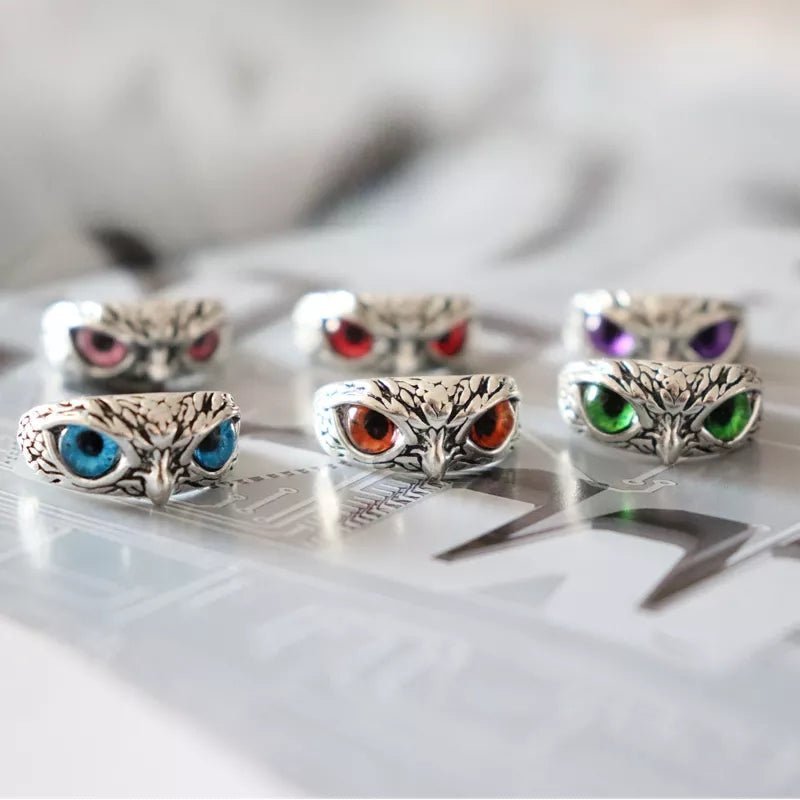 Anillo Búho Ajustable - Diversa Colección