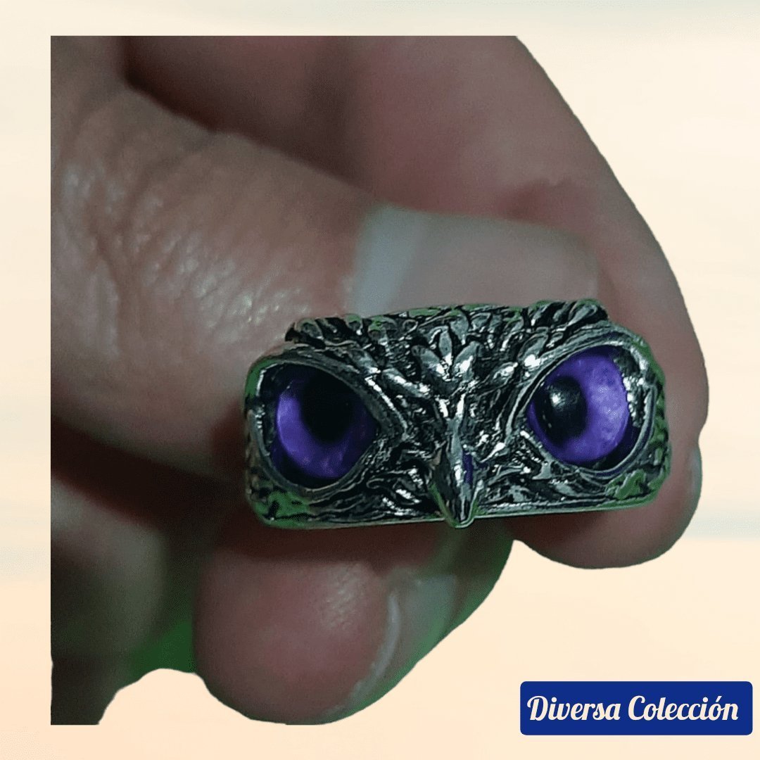 Anillo Búho Ajustable - Diversa Colección