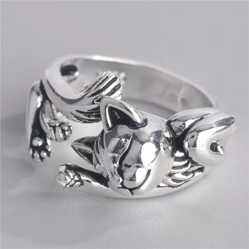 Anillo De Gato Perezoso - Diversa Colección