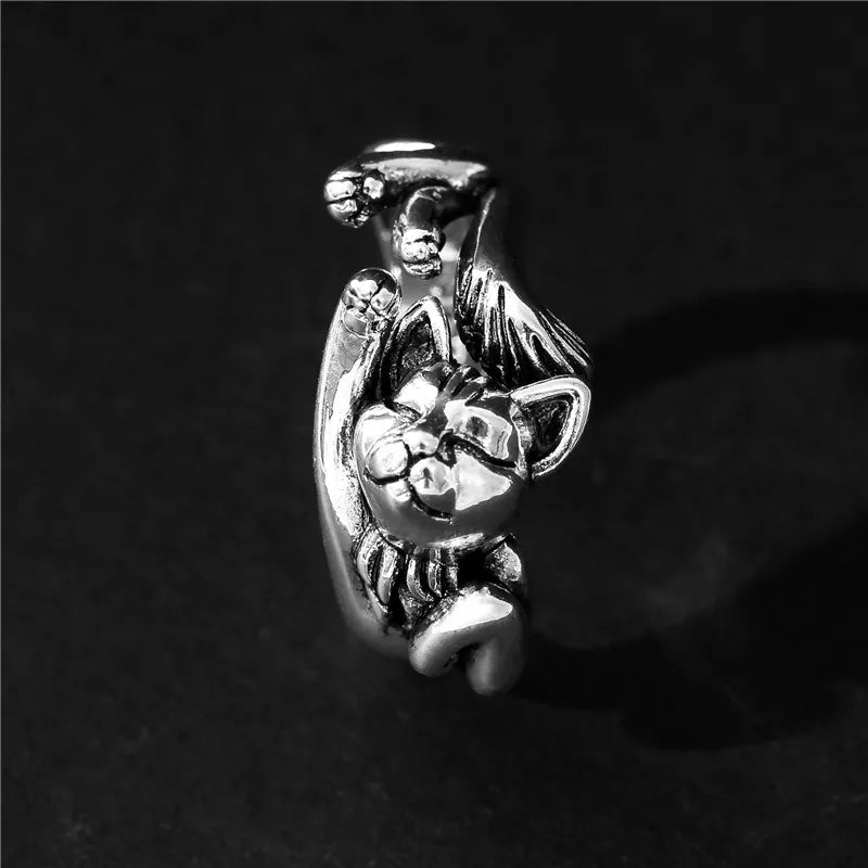 Anillo De Gato Perezoso - Diversa Colección