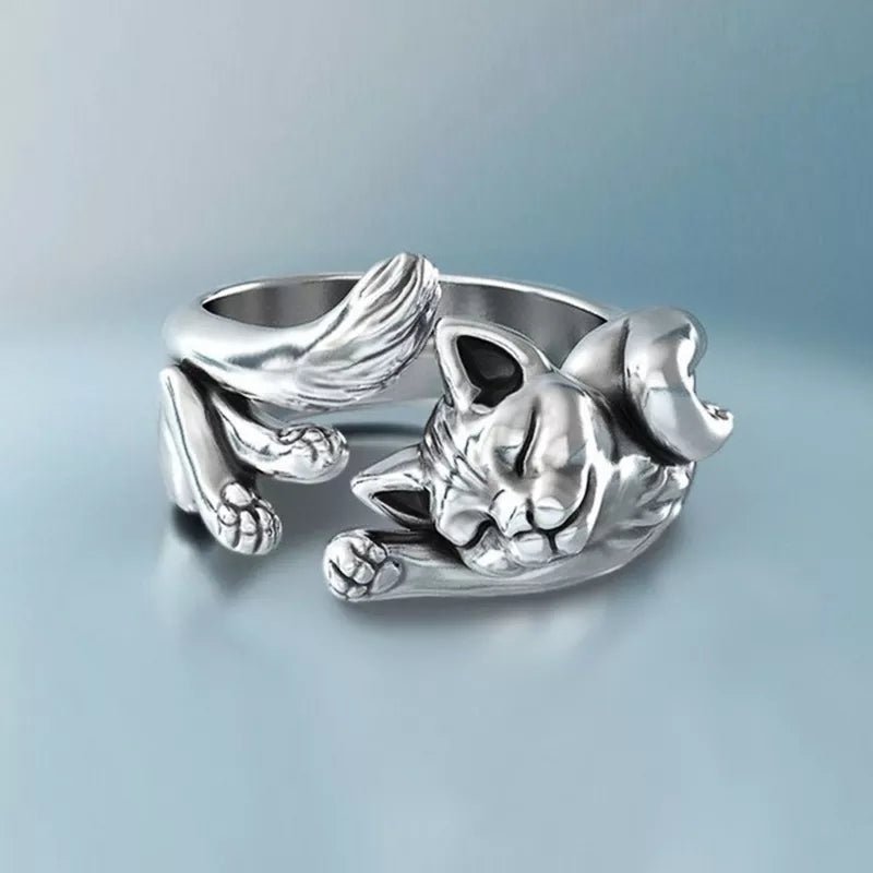 Anillo De Gato Perezoso - Diversa Colección