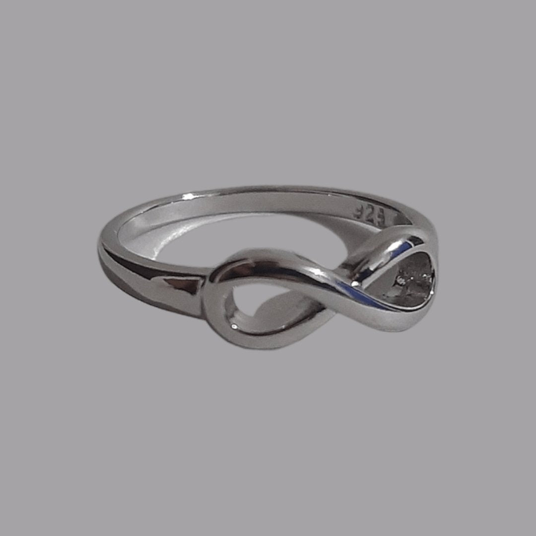 Anillo Infinito Plata Ley 925 - Diversa Colección