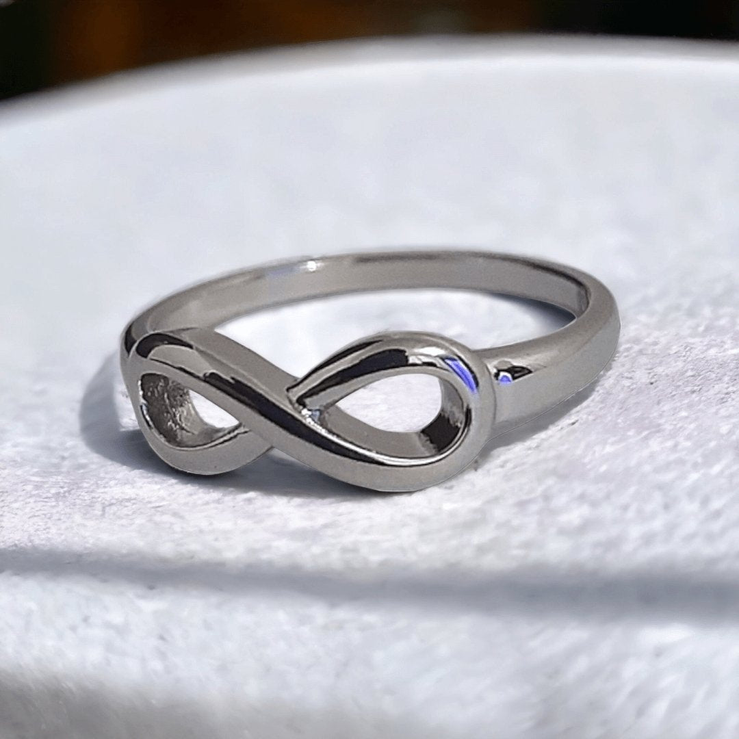 Anillo Infinito Plata Ley 925 - Diversa Colección
