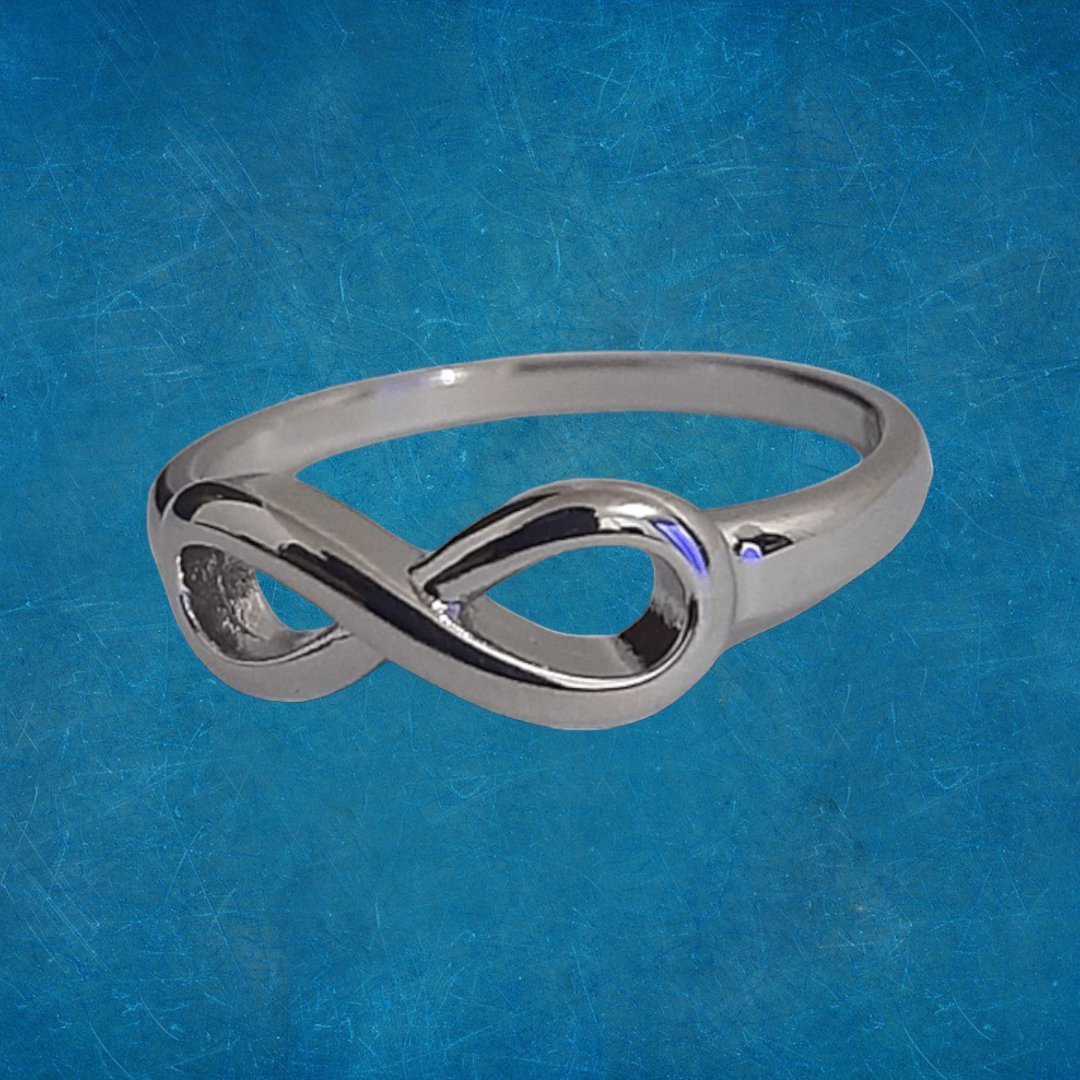 Anillo Infinito Plata Ley 925 - Diversa Colección