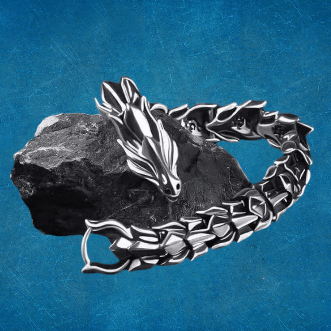 Pulsera Dragón Plata s925