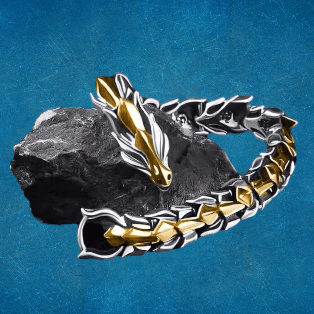 Pulsera Dragón Plata s925
