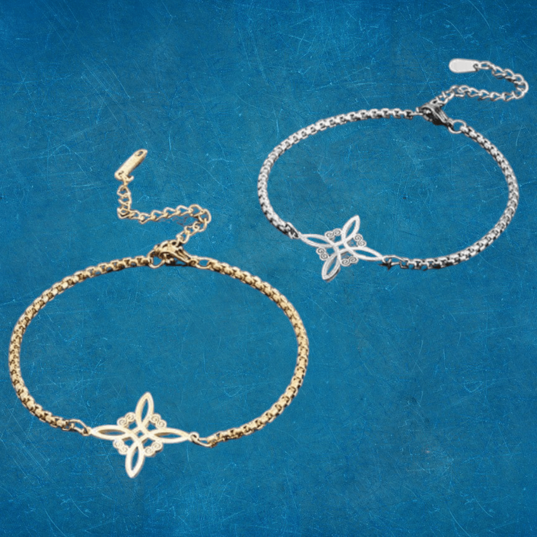 Pulsera Amuleto Nudo De Bruja Celta