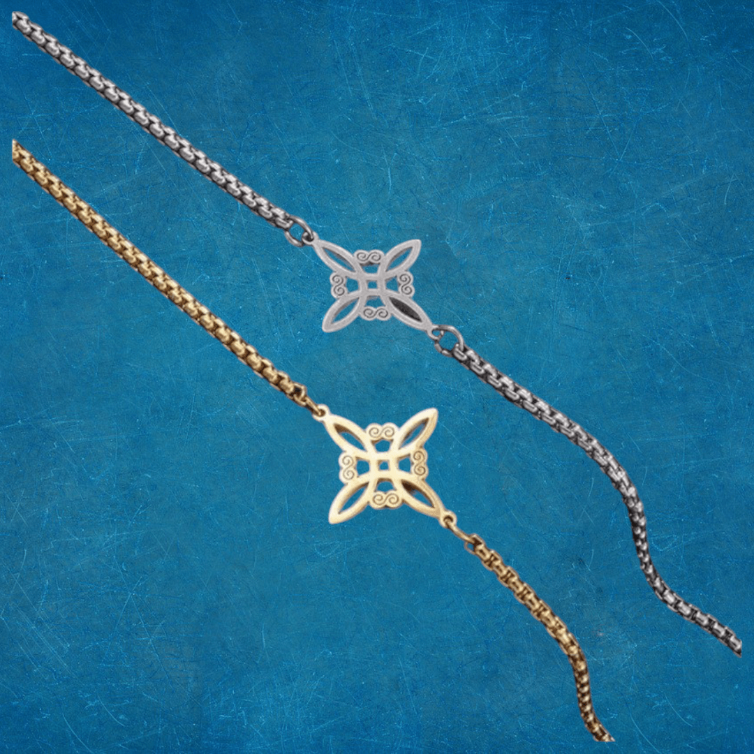 Pulsera Amuleto Nudo De Bruja Celta