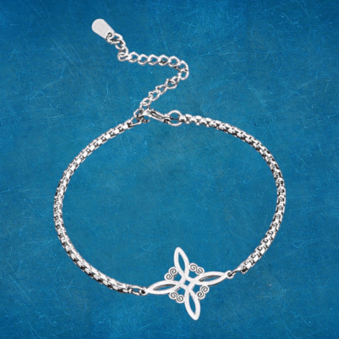 Pulsera Amuleto Nudo De Bruja Celta