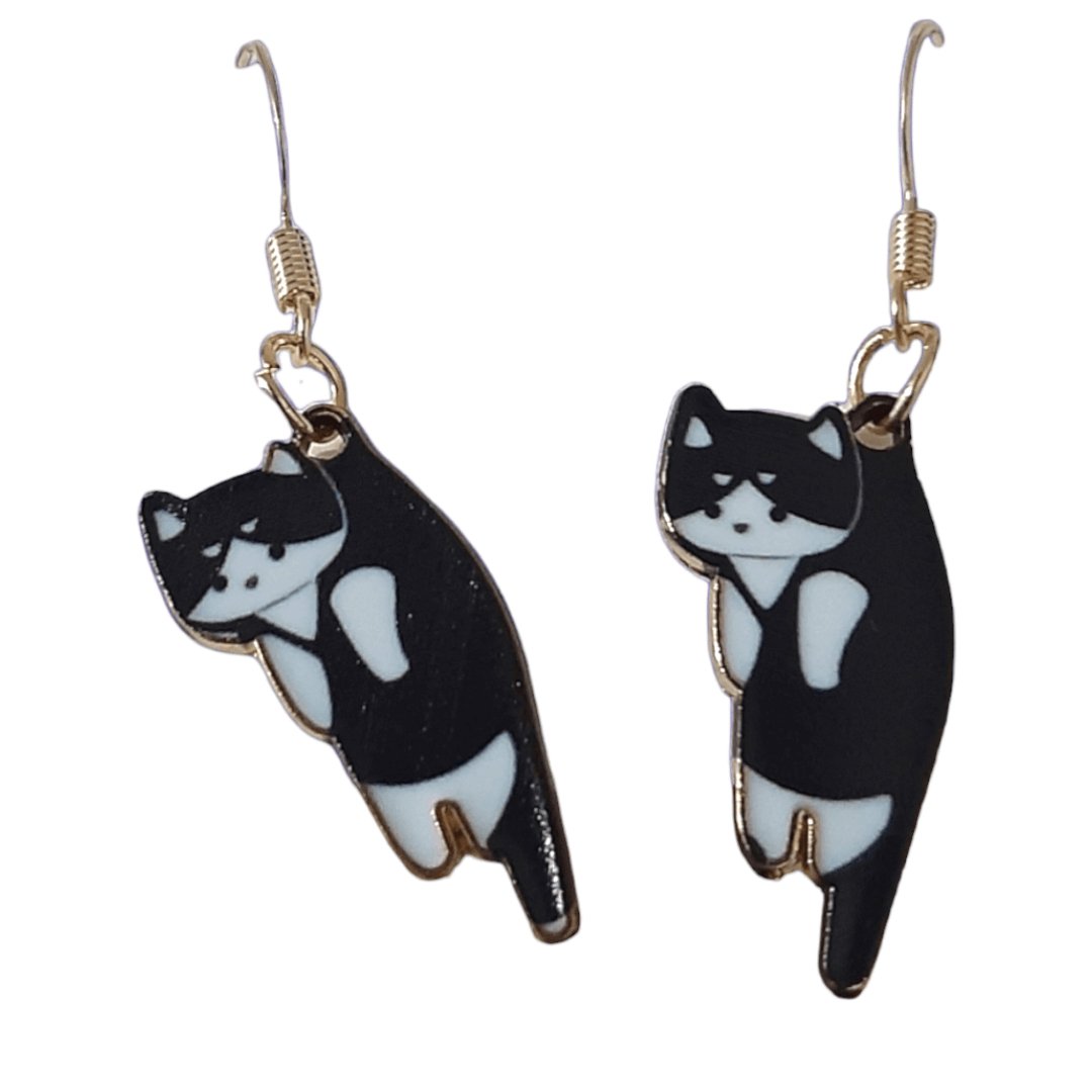 Aretes Gato Negro