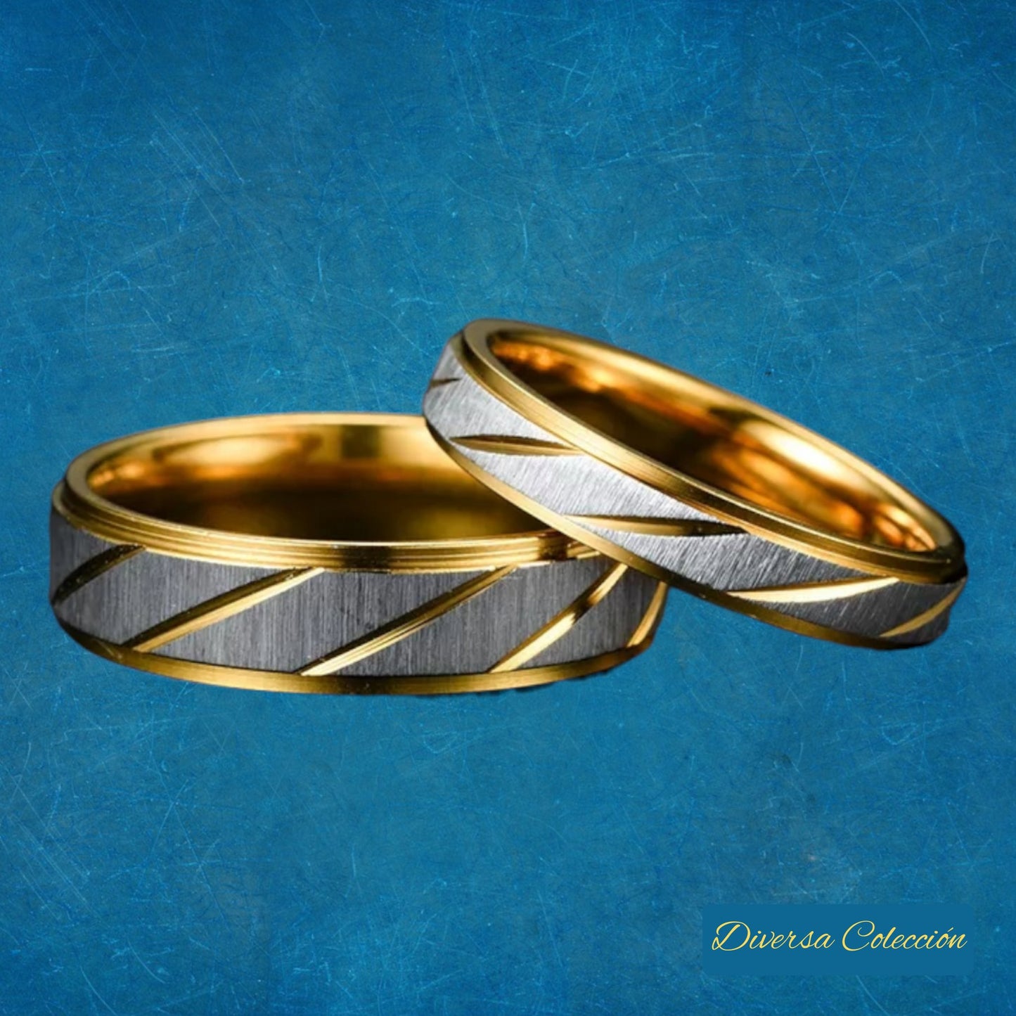 Argollas Sarga Gold & Plated - Diversa Colección