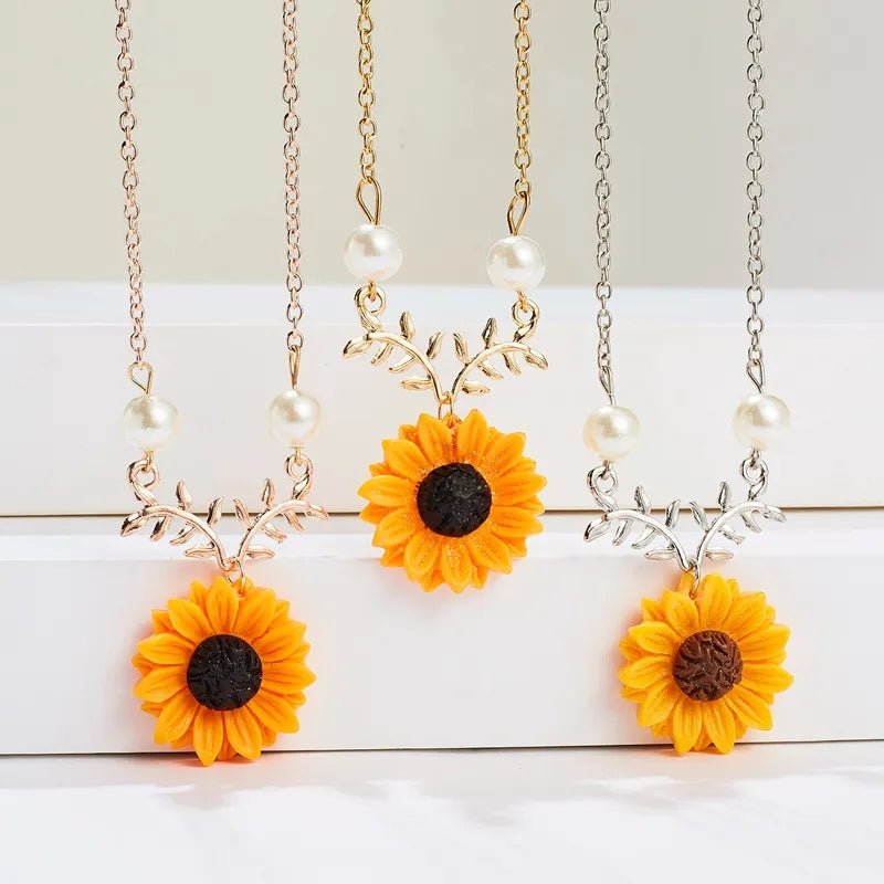 Cadena Girasol - Diversa Colección