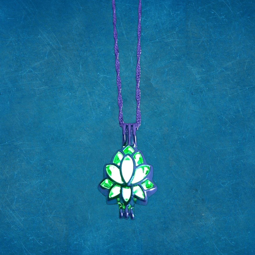 Collar Flor De Loto Luminoso