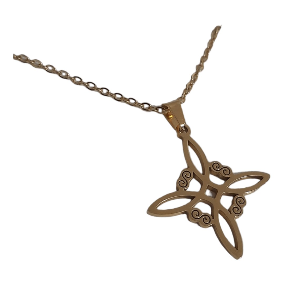 Collar Nudo De Bruja Amuleto Protección - Diversa Colección