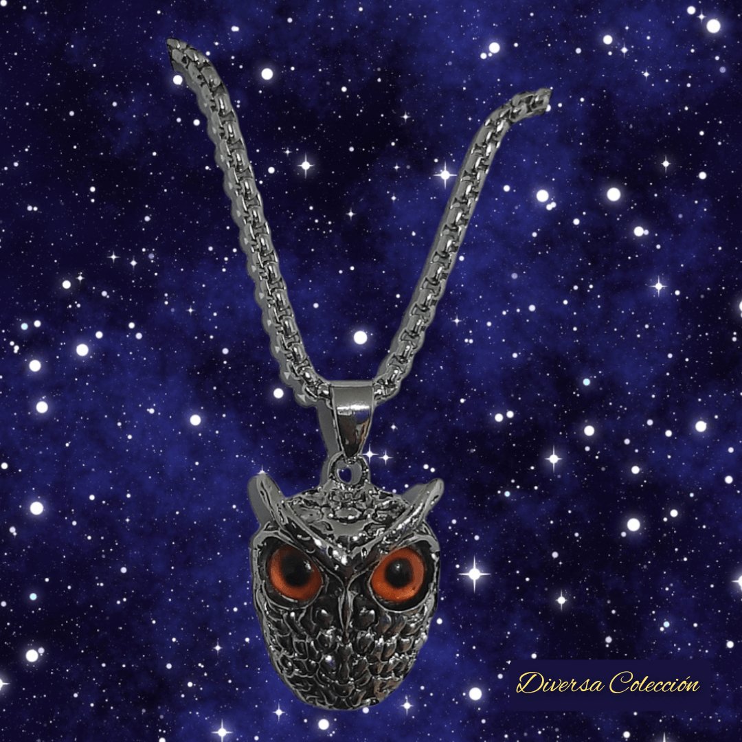 Collar Ojo De Búho - Diversa Colección