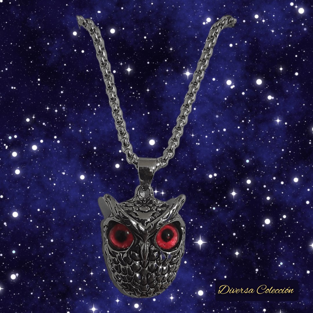 Collar Ojo De Búho - Diversa Colección