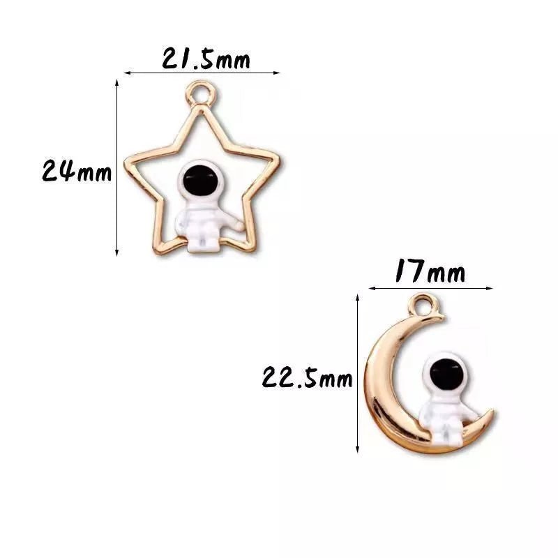 Collares Astronauta Star & Moon - Diversa Colección