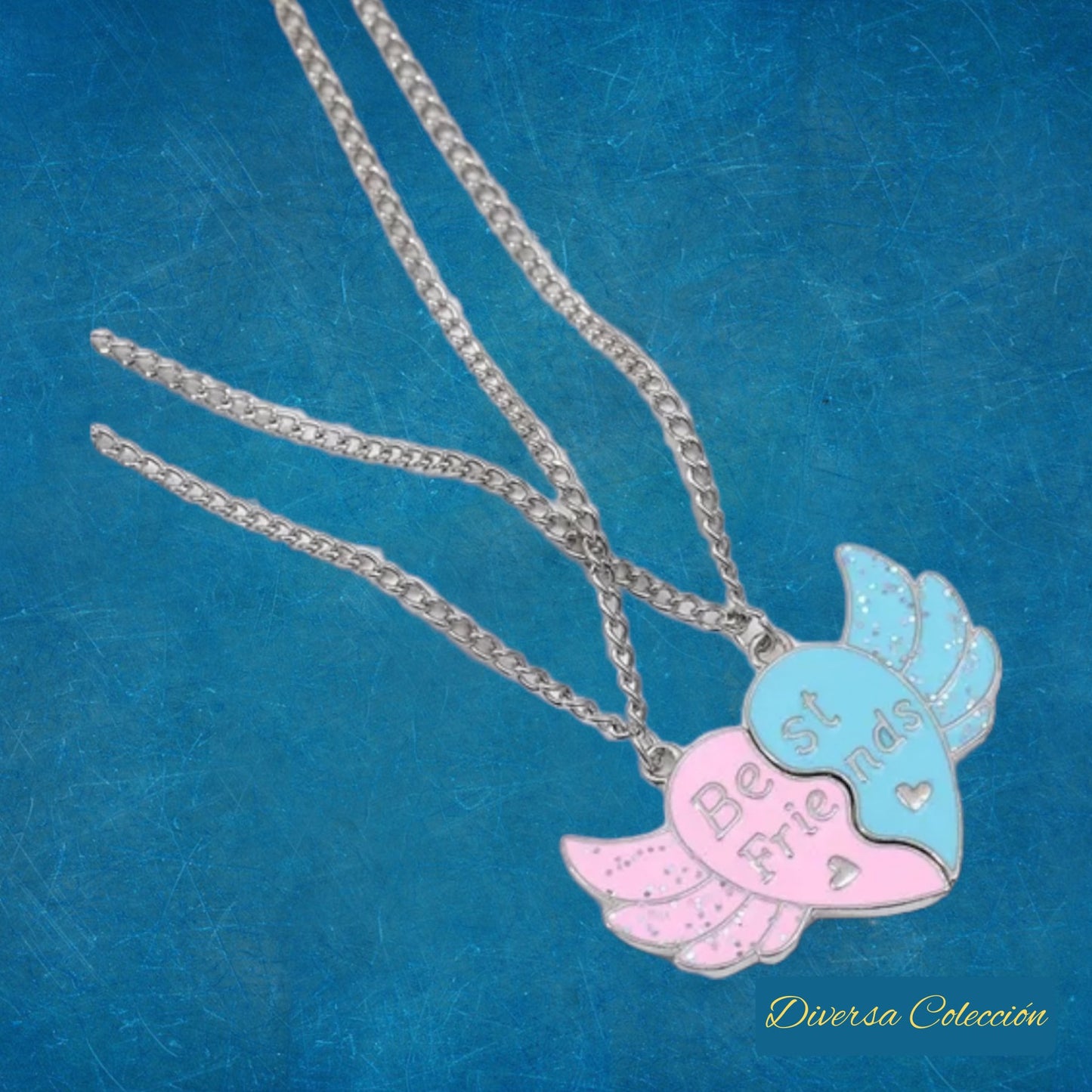 Collares Best Friends Corazón - Diversa Colección