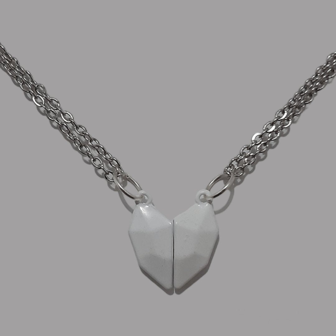 Collares Corazón Magnético - Diversa Colección