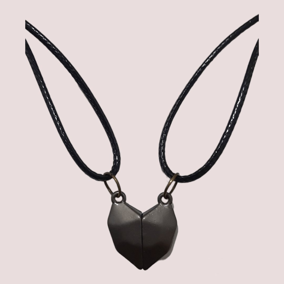 Collares Corazón Magnético - Diversa Colección