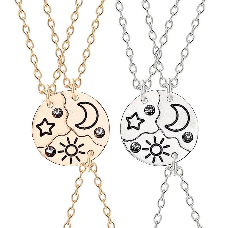 Collares De Tres Amistad - Diversa Colección