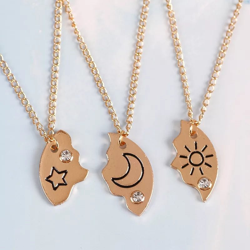 Collares De Tres Amistad - Diversa Colección