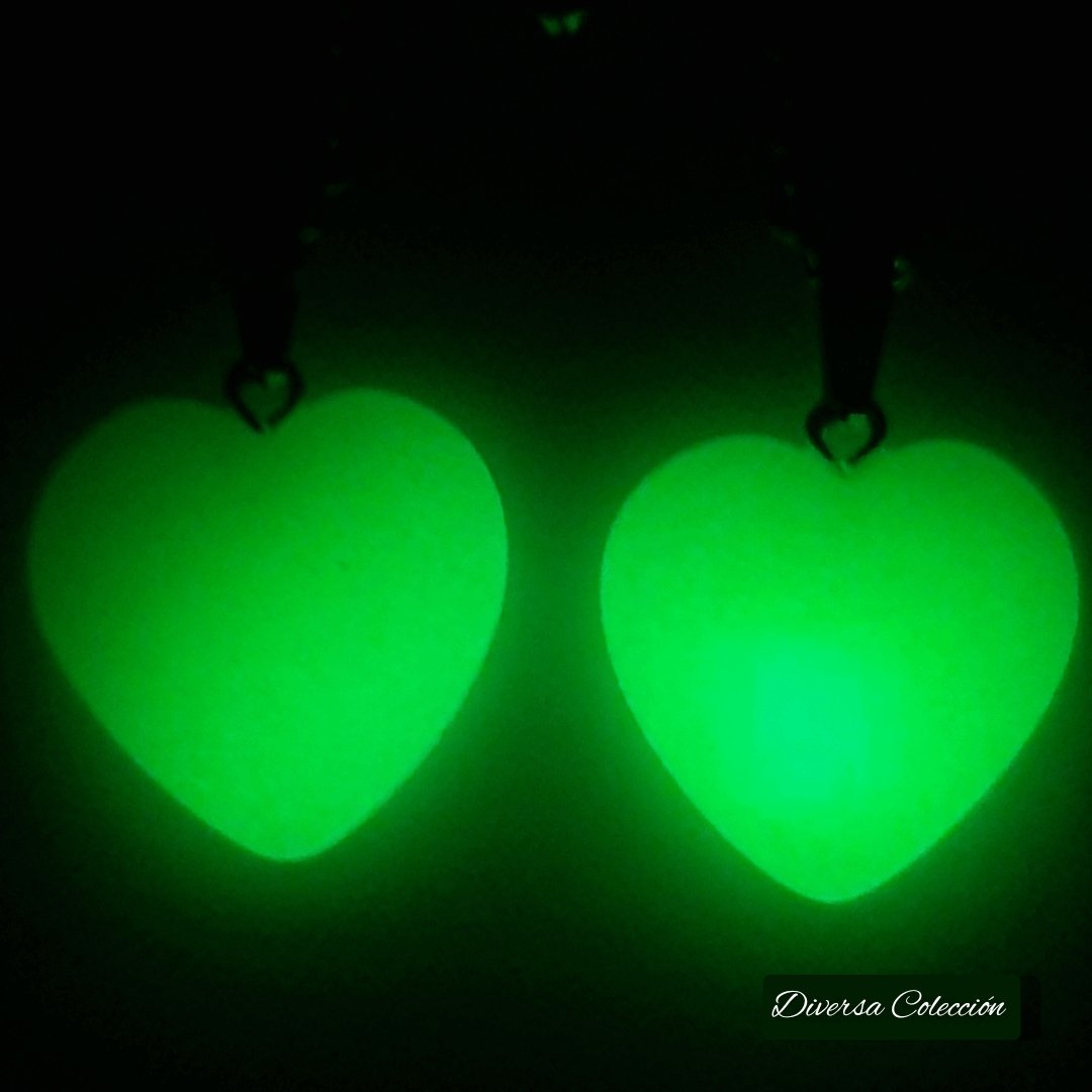 Cuarzos Corazón Luminosos Magnéticos - Diversa Colección
