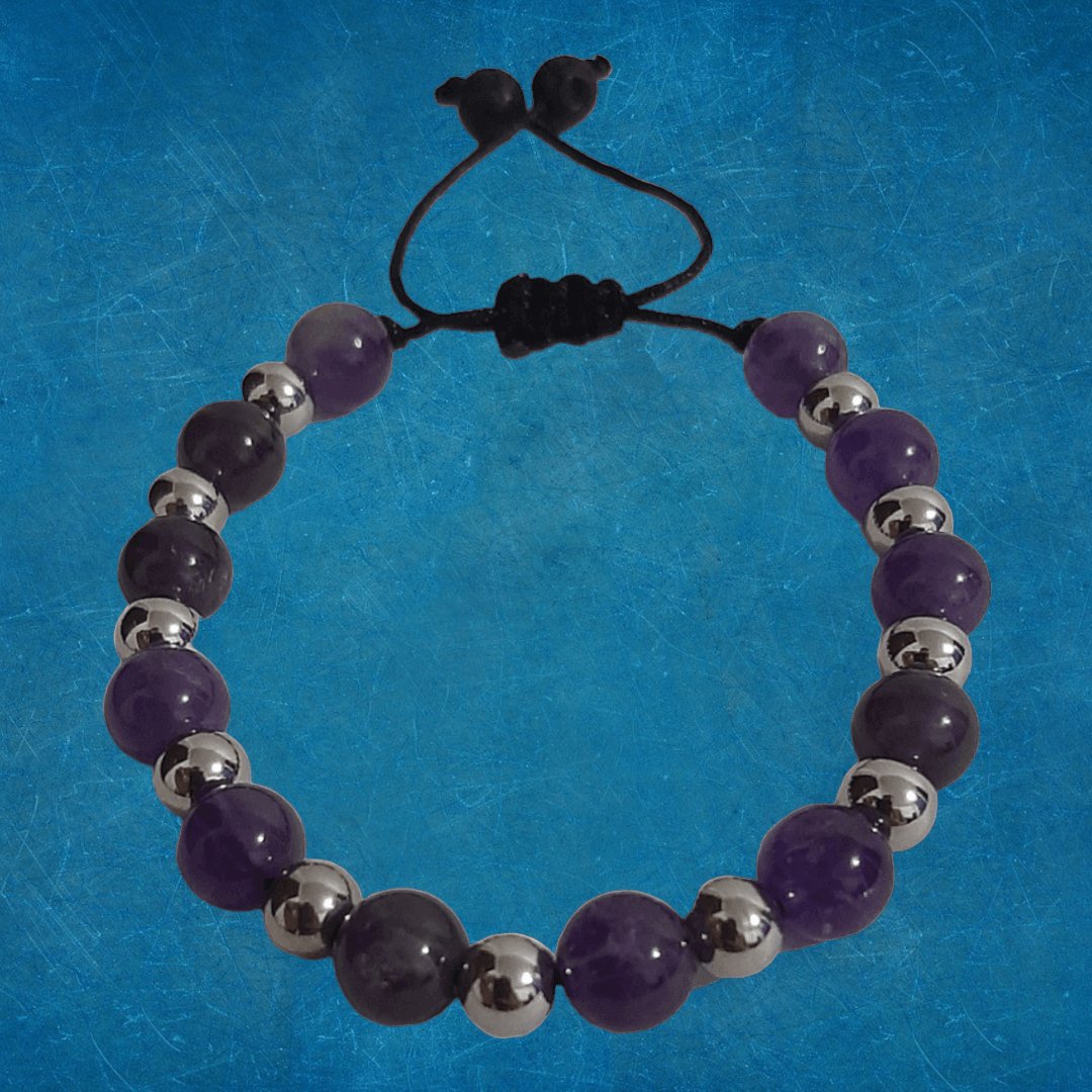 Pulsera Cuarzo Amatista - Diversa Colección