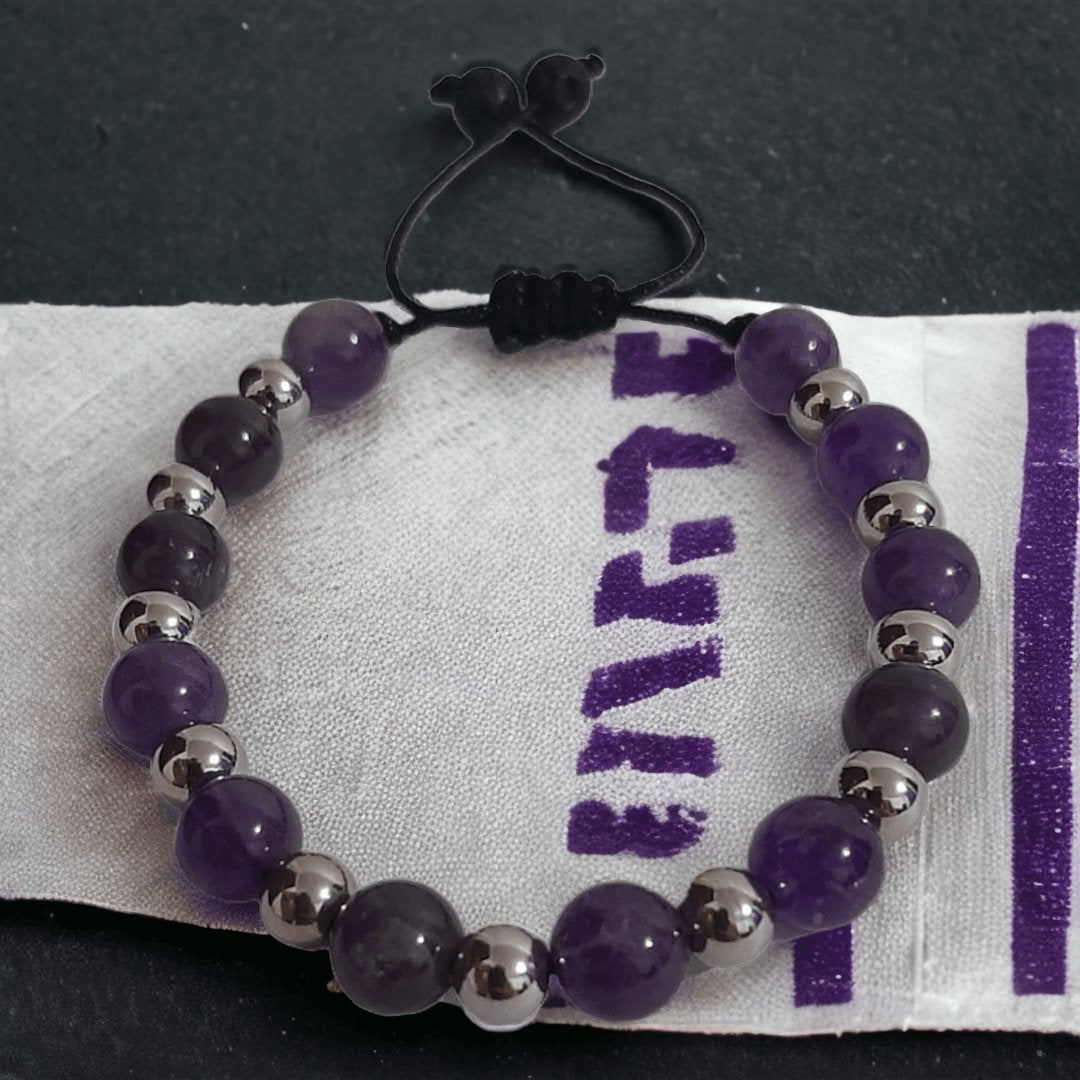 Pulsera Cuarzo Amatista - Diversa Colección