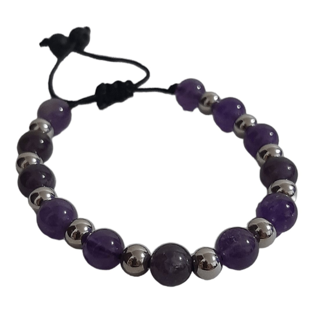 Pulsera Cuarzo Amatista - Diversa Colección