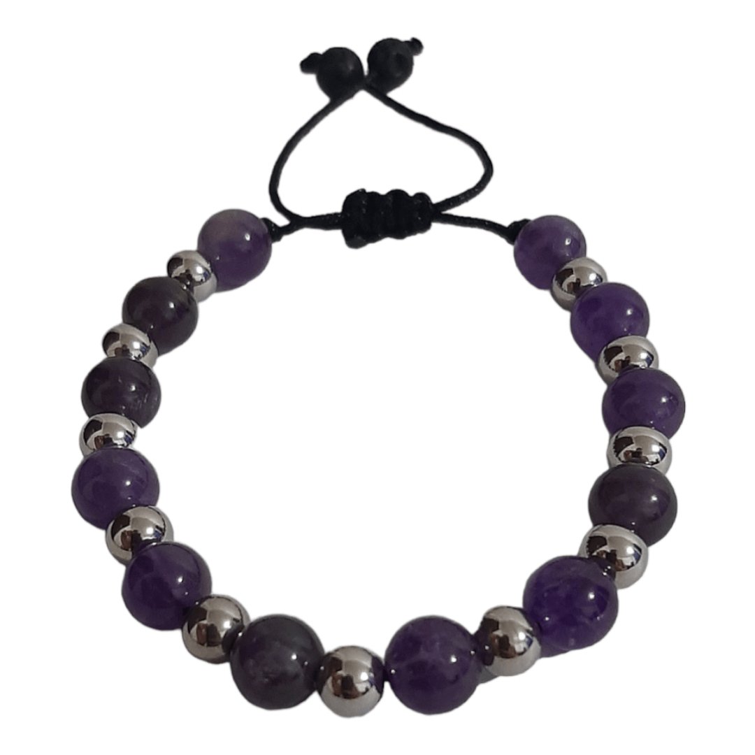 Pulsera Cuarzo Amatista - Diversa Colección