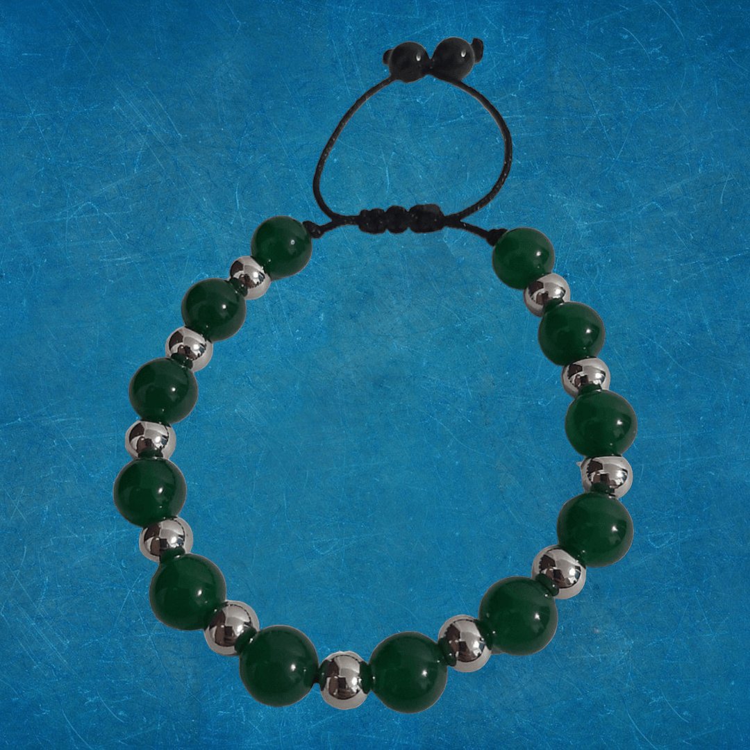 Pulsera Cuarzo Verde Ágata - Diversa Colección