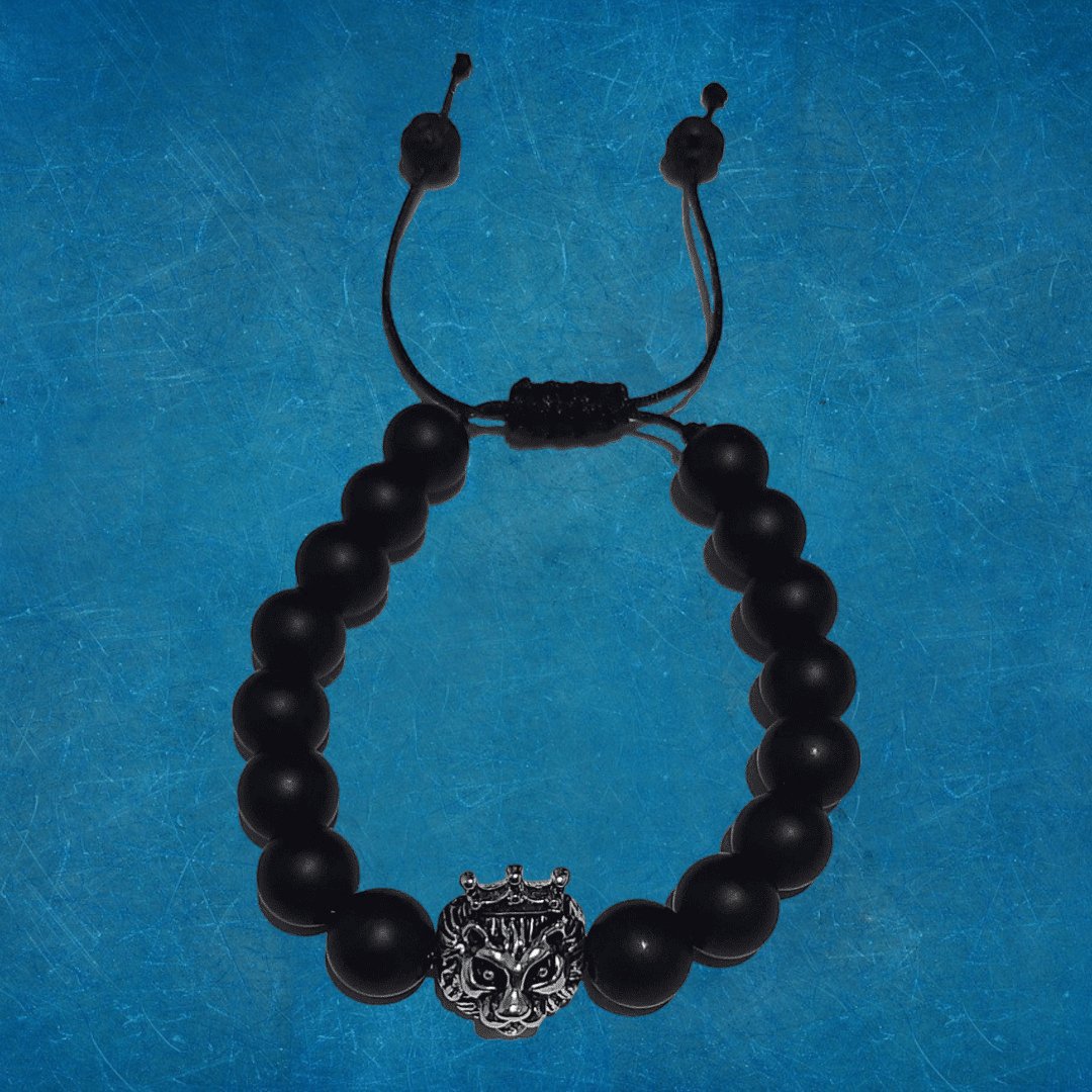 Pulsera León Piedra Mate - Diversa Colección