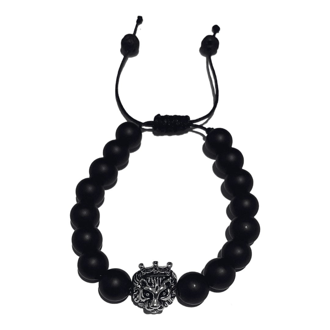 Pulsera León Piedra Mate - Diversa Colección