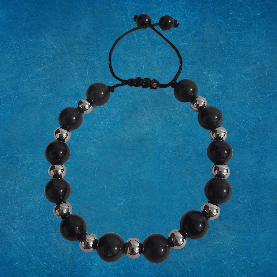 Pulsera Obsidiana Negra - Diversa Colección