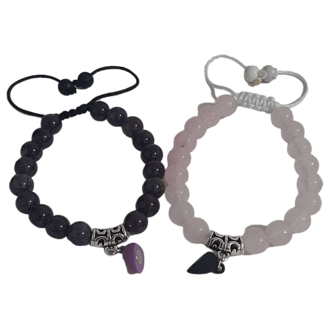 Pulseras Amethyst & Rose - Diversa Colección