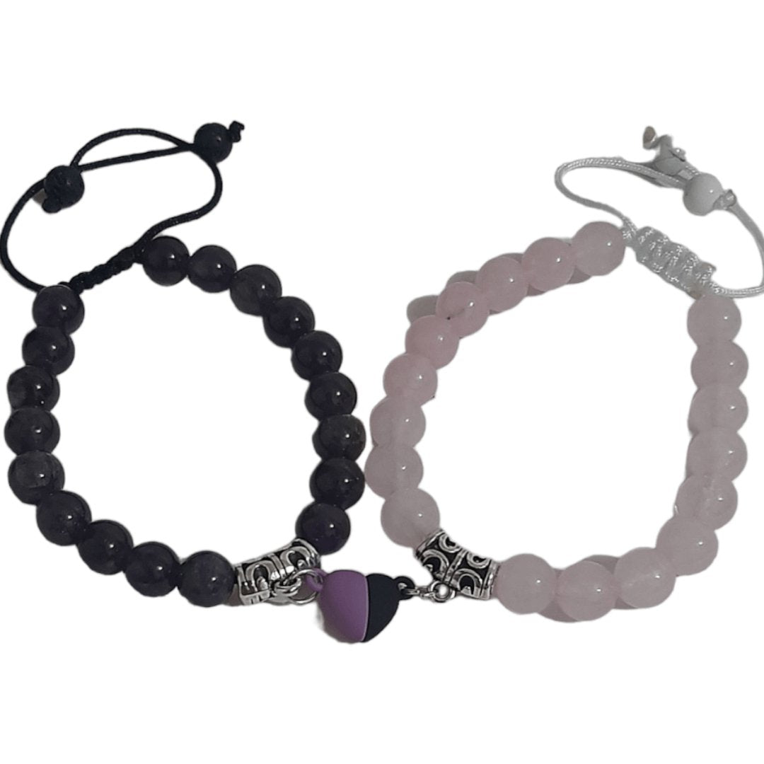 Pulseras Amethyst & Rose - Diversa Colección