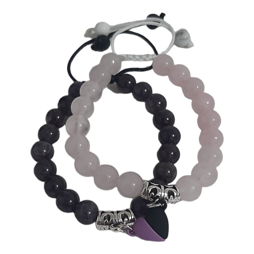 Pulseras Amethyst & Rose - Diversa Colección