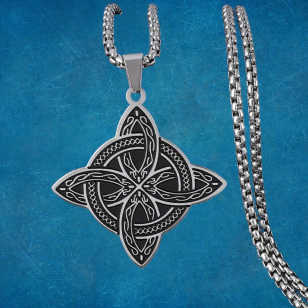 Collar Nudo Bruja Circulo Protección