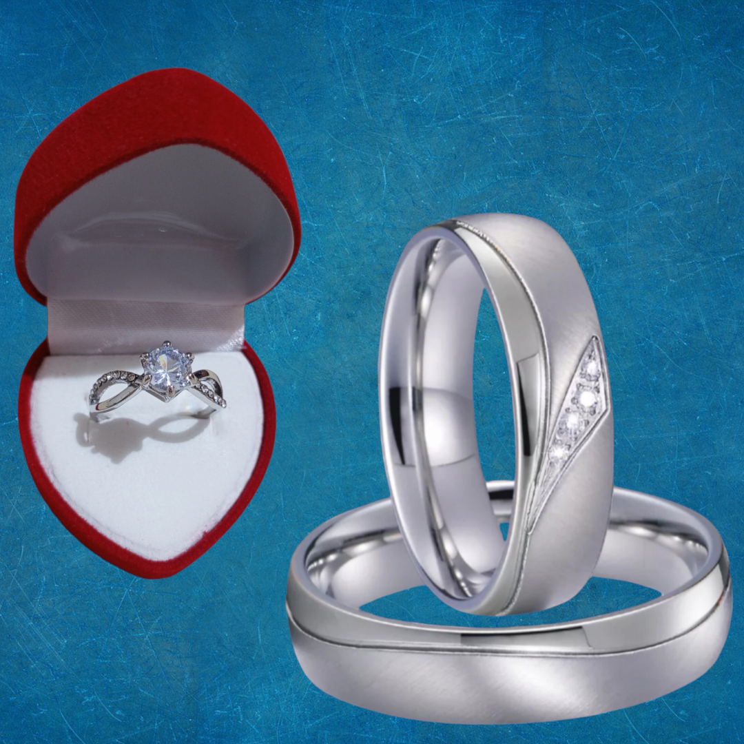 Anillos Silver Love s925