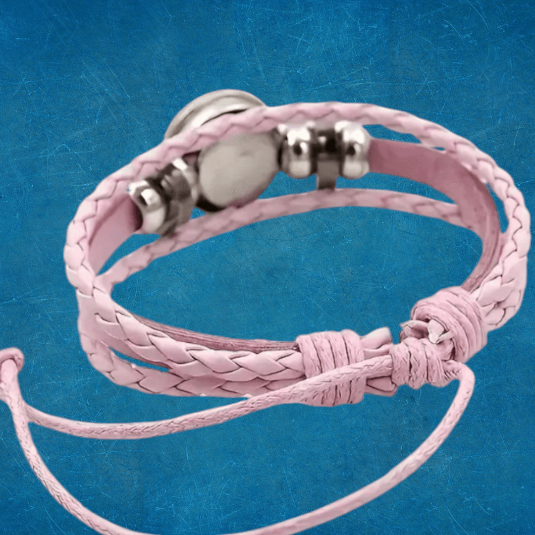 Pulsera sol y luna luminosas para compartir