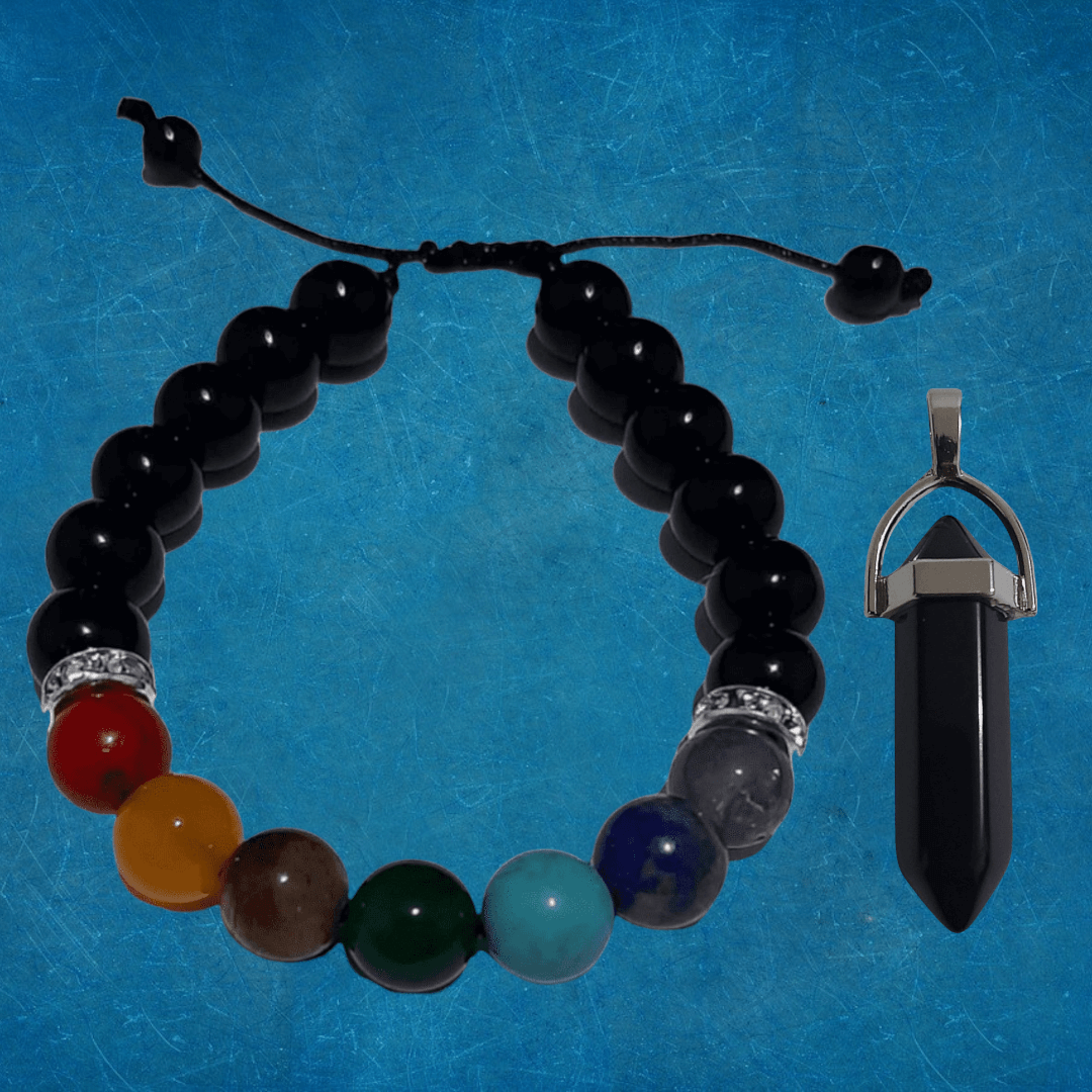 Combo Obsidiana 7 Chakras