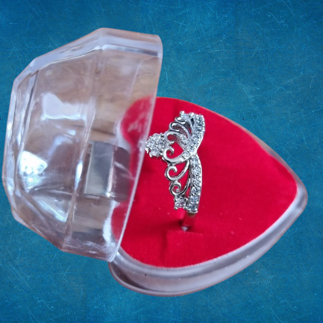 Anillo Corona & Corazón