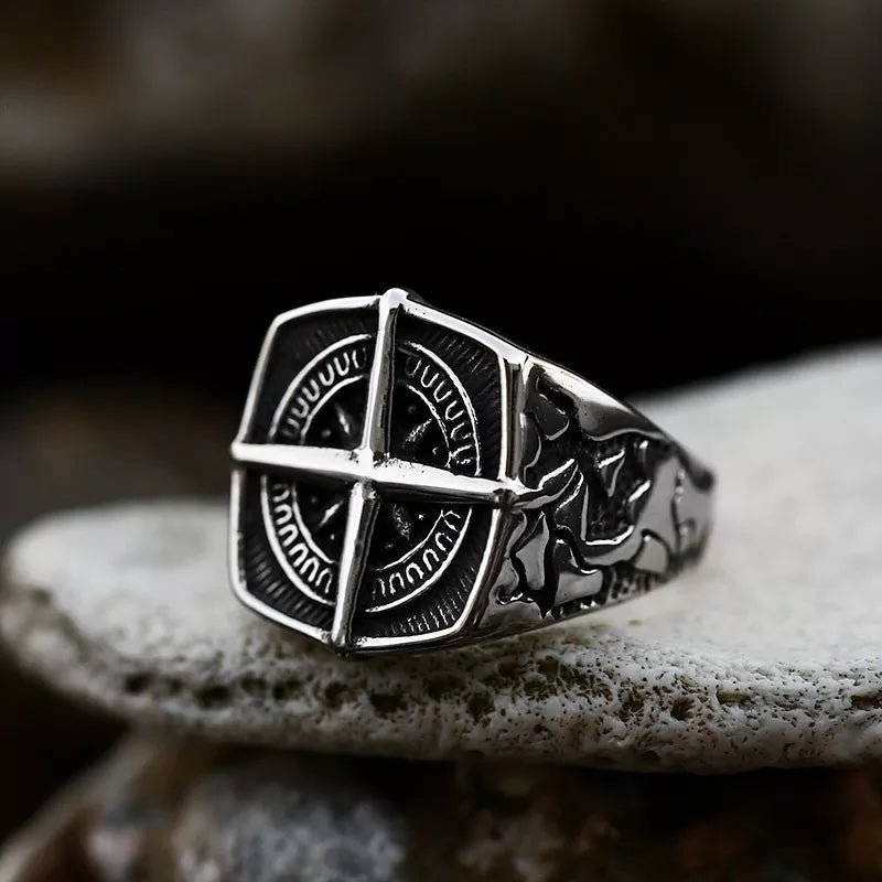 Anillo Brújula Nórdica - Diversa Colección