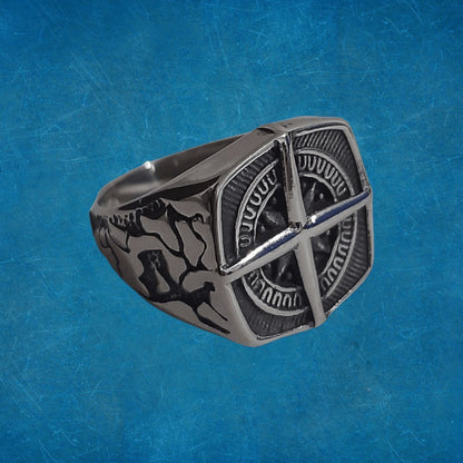 Anillo Brújula Nórdica - Diversa Colección