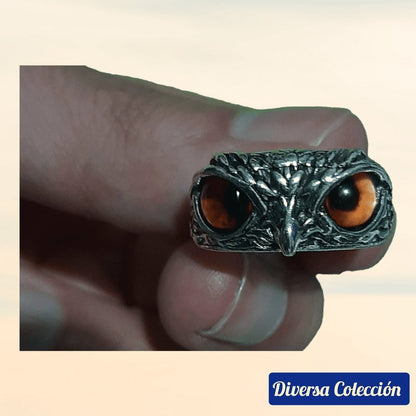 Anillo Búho Ajustable - Diversa Colección
