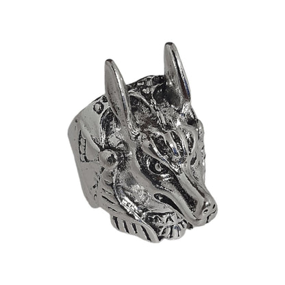 Anillo Chacal Egipcio - Diversa Colección