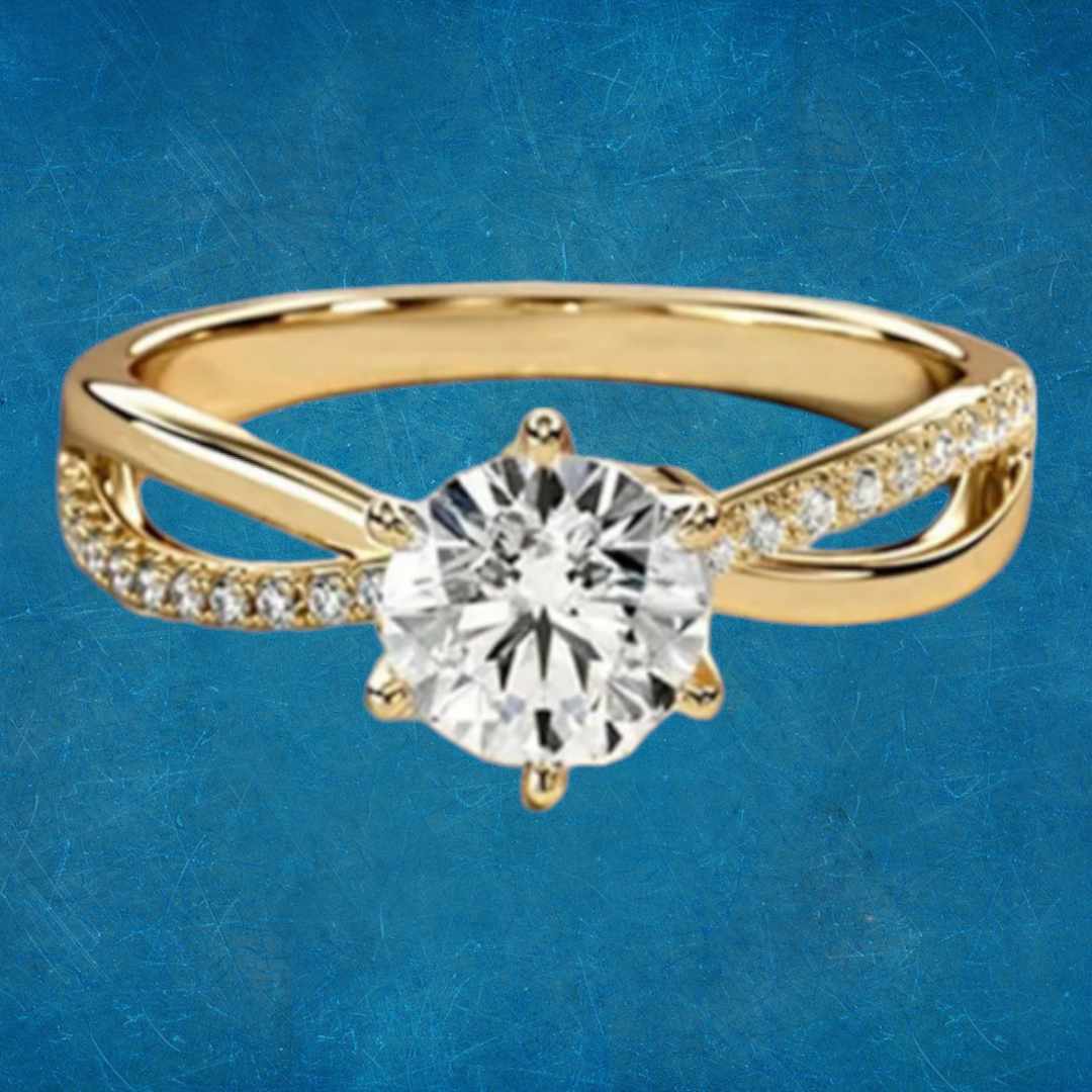 Anillo Compromiso Entrelazado S925 - Diversa Colección
